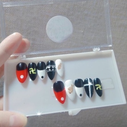 Nail Box Handmade set móng giả họa tiết Tokyo Revengers anime