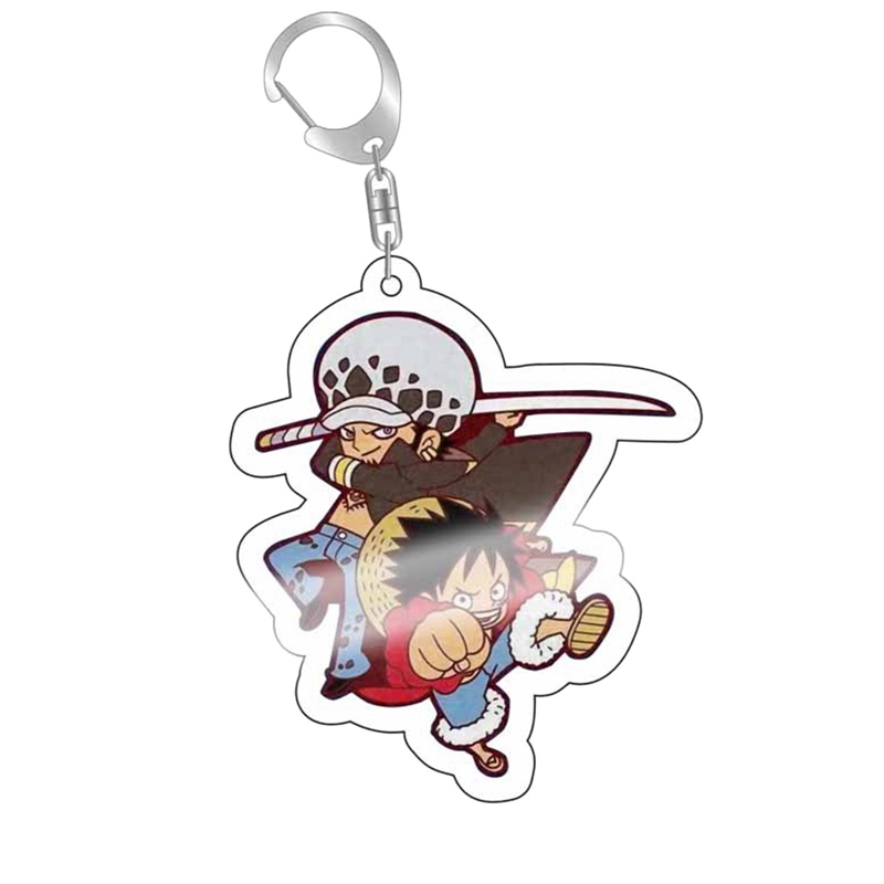 Móc Khóa Hình Nhân Vật Hoạt Hình One Piece Dễ Thương
