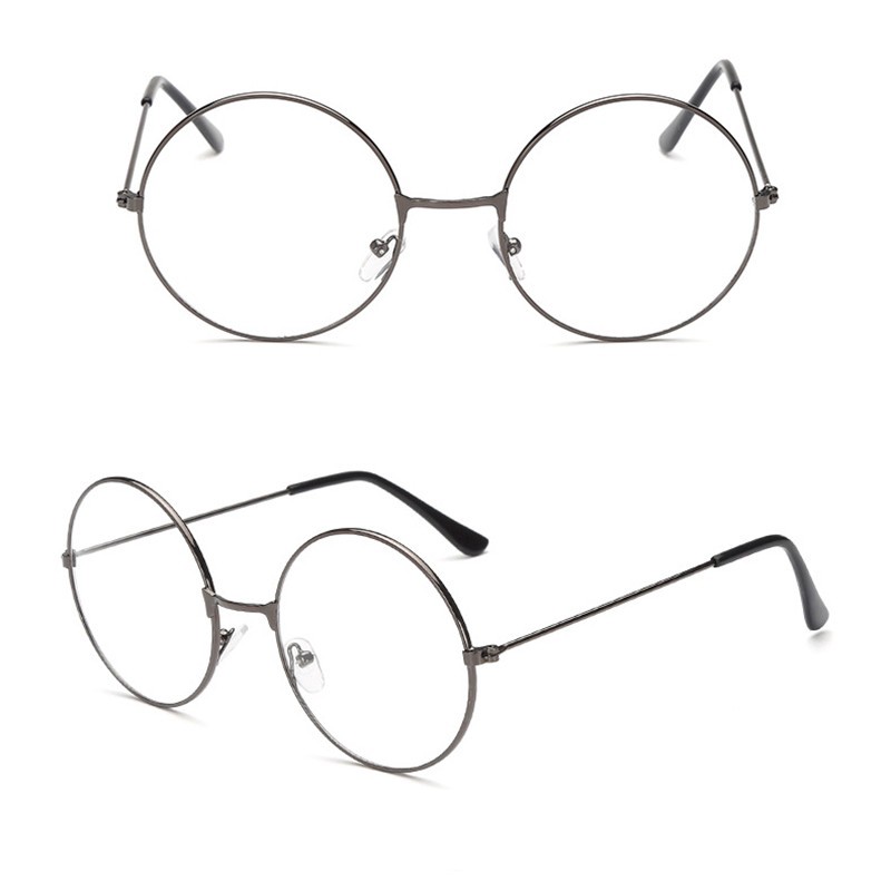 Kính mắt gọng kim loại tròn thời trang Unisex | BigBuy360 - bigbuy360.vn