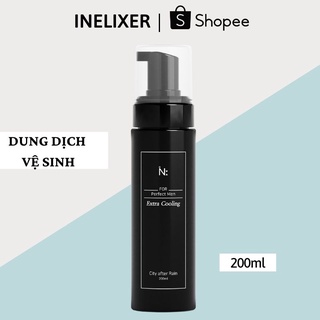 Bọt vệ sinh nam làm sạch sâu, khử mùi bằng hương nước hoa gỗ biển - Inelixer For Perfect Men Extra Cooling