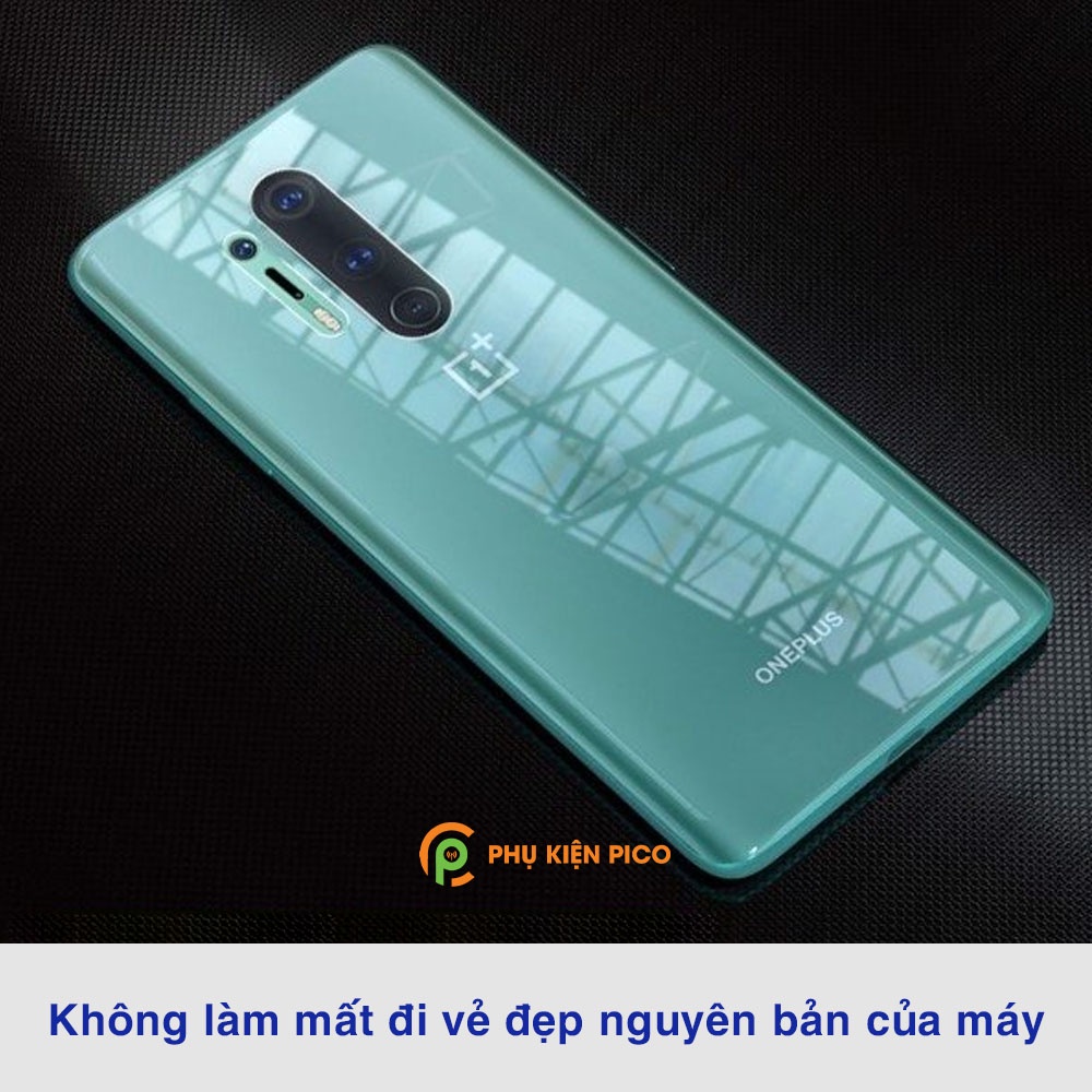 Dán lưng Oneplus 7T / Oneplus 7 Pro / Oneplus 7T Pro / Oneplus 8 / Oneplus 8T / Oneplus 8 Pro dẻo trong suốt