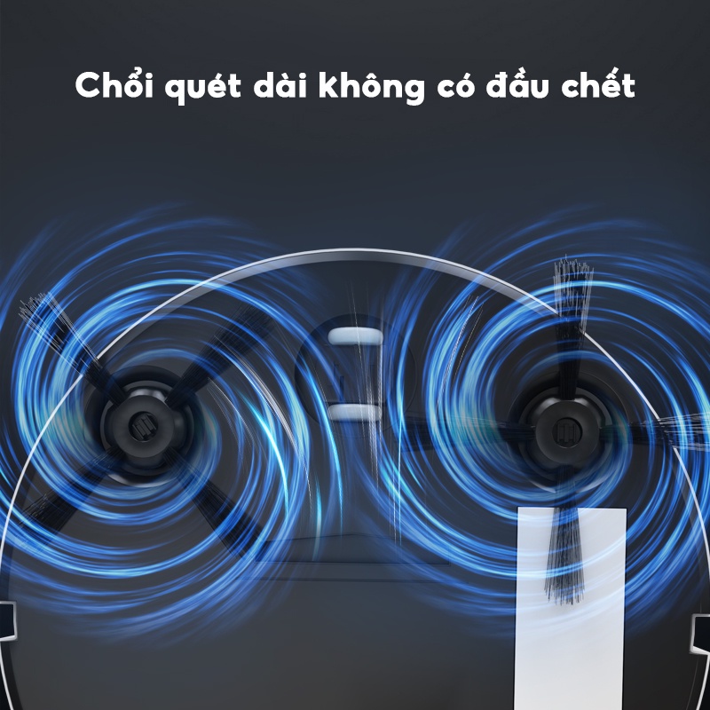 Robot hút bụi lau nhà thông minh HAN RIVER - Hàng chính hãng