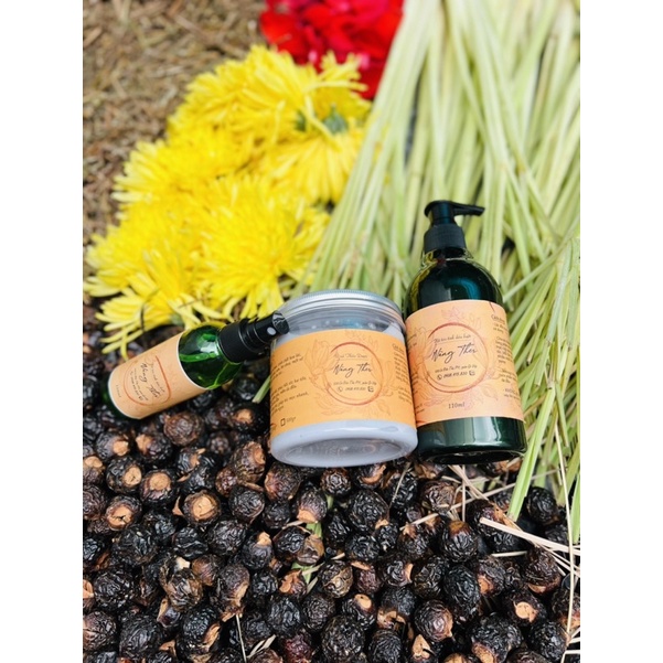 Dầu Xả-Ủ Tóc Thảo Dược Bồ Kết Nàng Ther-Giảm Rụng Tóc-Sạch Gàu- Kích Thích Mọc Tóc-Giảm Khô-Giảm Ngứa-Từ Thiên Nhiên | BigBuy360 - bigbuy360.vn