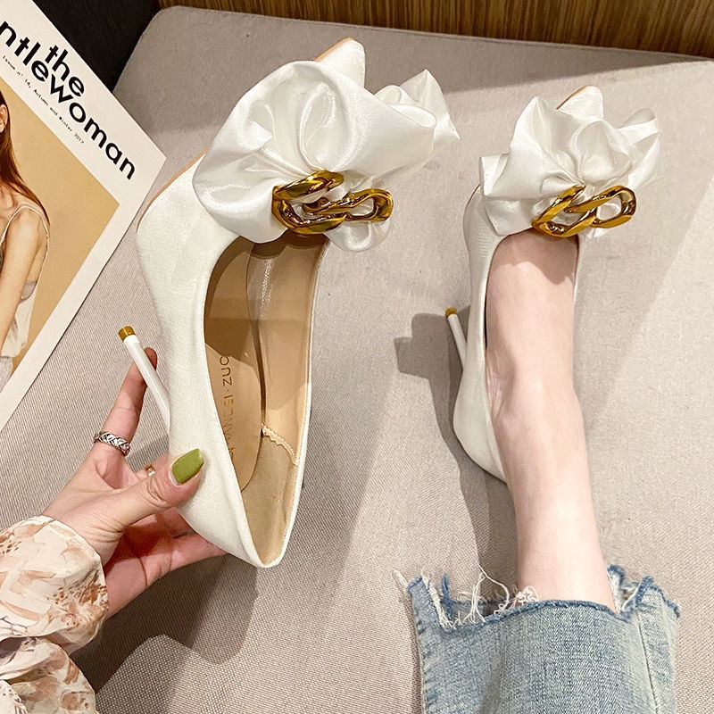 Giày cao gót thiết kế độc đáo sang trọng cho nữ