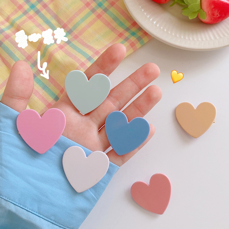 Kẹp tóc hình trái tim xinh xắn độc đáo cho nữ