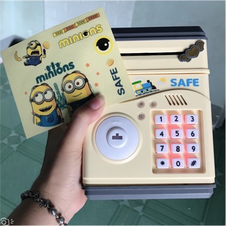[ HÀNG LOẠI 1] Két sắt điện tử mini cho bé có video