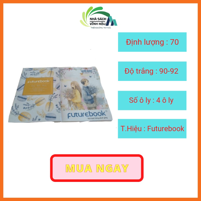 Tập học sinh 200trang futurebook tốt