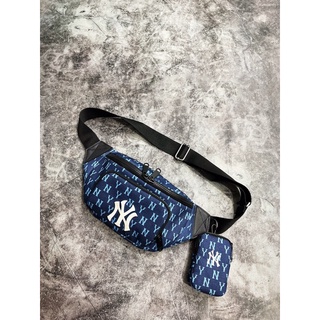 Túi đeo chéo mlb chữ ny-unisex