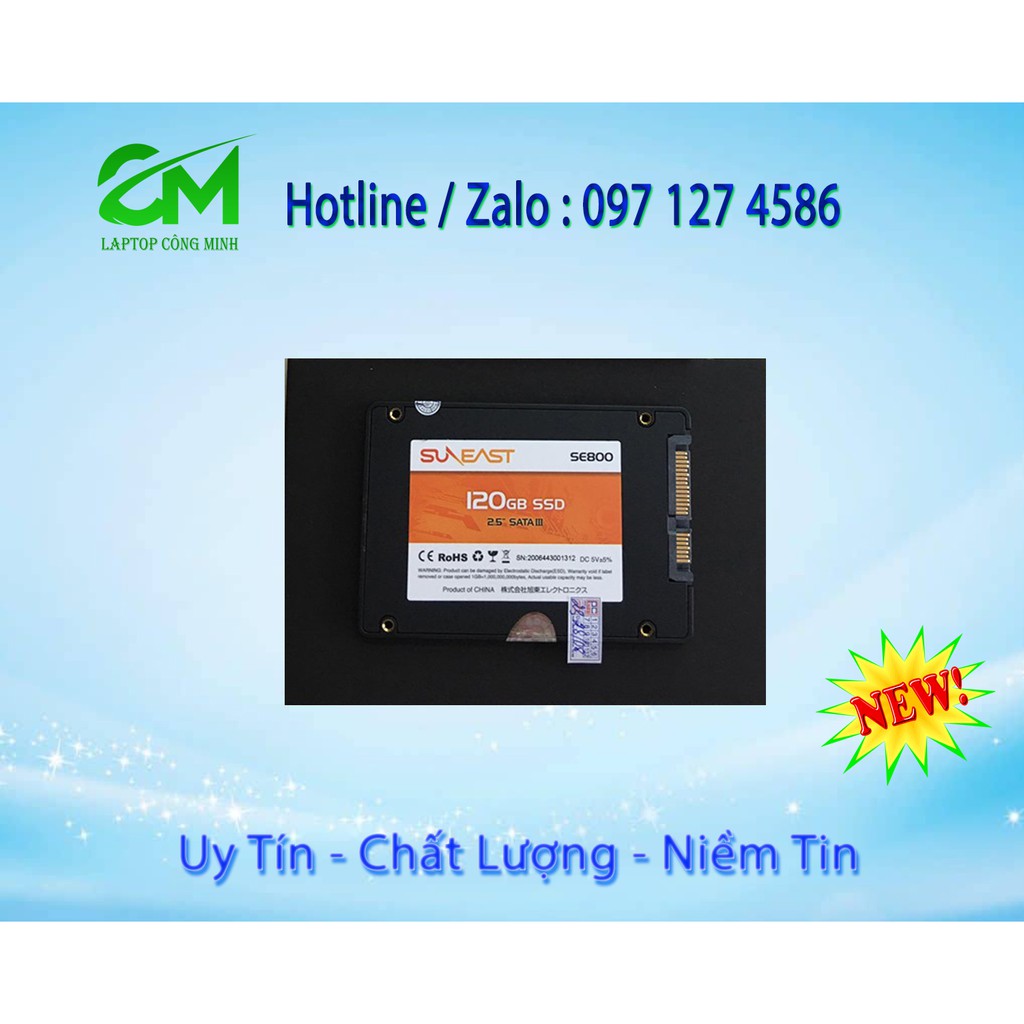 Ổ Cứng SSD SUNEAST 120GB - Công nghệ nhật bản - Bảo hành chính hãng 3 năm