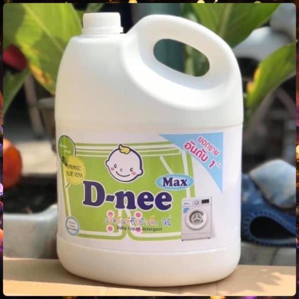 Nước giặt Dnee Max cao cấp Thái Lan, Bột giặt can 3800ml - Đánh bay mọi vết bẩn ..