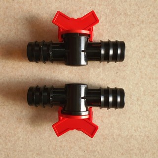 Van khóa ống LDPE 25mm dùng trong hệ thống tưới tự động