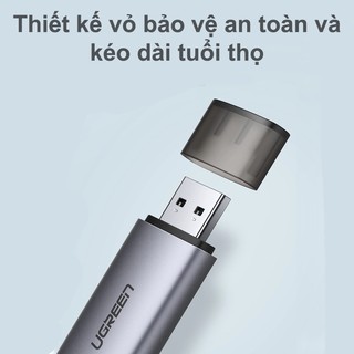 Đầu Đọc Thẻ Nhớ Type-C + USB 3.0 UGREEN 50706 - Đọc Thẻ TF,CF