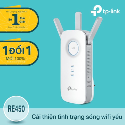 [Hỏa Tốc] Kích sóng wifi (Wifi khong day) TP-Link Chuẩn AC 1750Mbps RE450