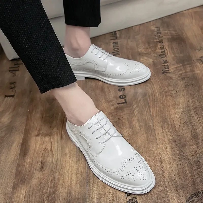 Giày Da Nam Đế Mềm Thời Trang Công Sở