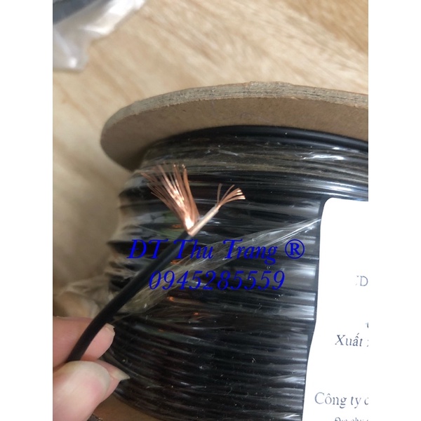 Dây tín hiệu đồng trục RG174 lõi đồng đường kính 2.2mm