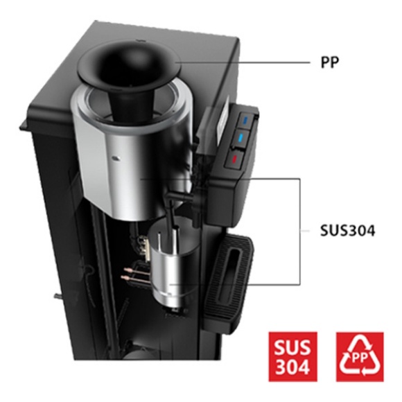 Cây nước nóng lạnh Toshiba RWF-W1917TV - 3 chế độ: Nóng - Lạnh - Thường - Hàng chính hãng