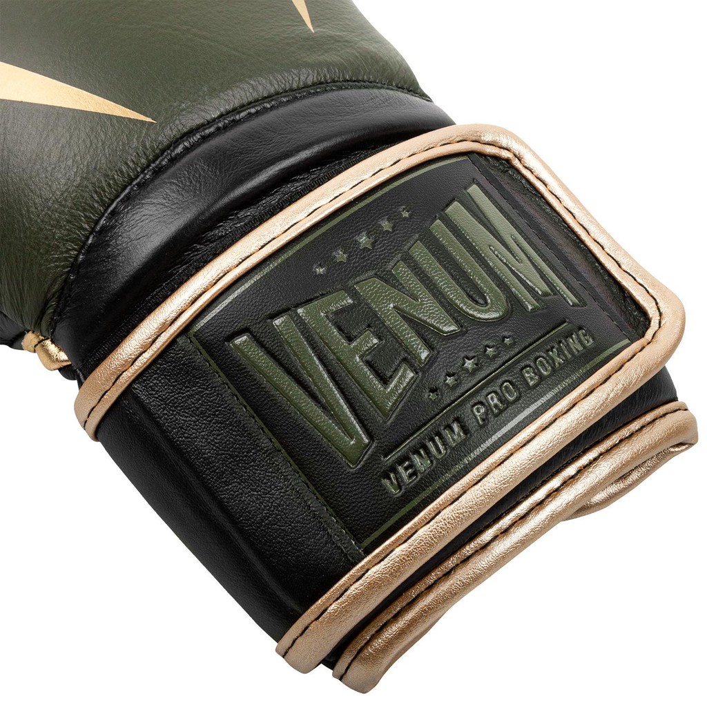 Găng tay boxing Venum Giant 2.0 Pro Linares Edition - Khaki/Black/Gold