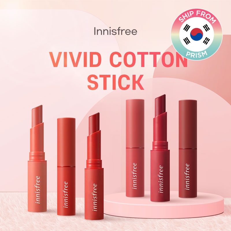 [Hàng mới về] Son Môi Innisfree Vivid Cotton 2020 | BigBuy360 - bigbuy360.vn