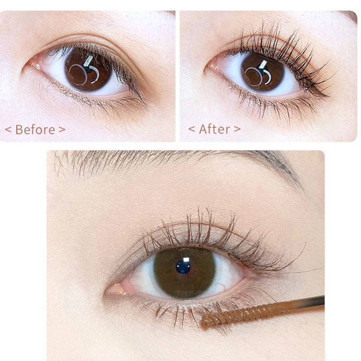 Mascara chuốt dài mi Chioture Flaring Slender thiết kế chổi thẳng chống thấm nước lâu trôi 1.5g