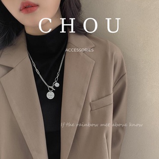 Dây chuyền chữ mặt cười | chou accessories |