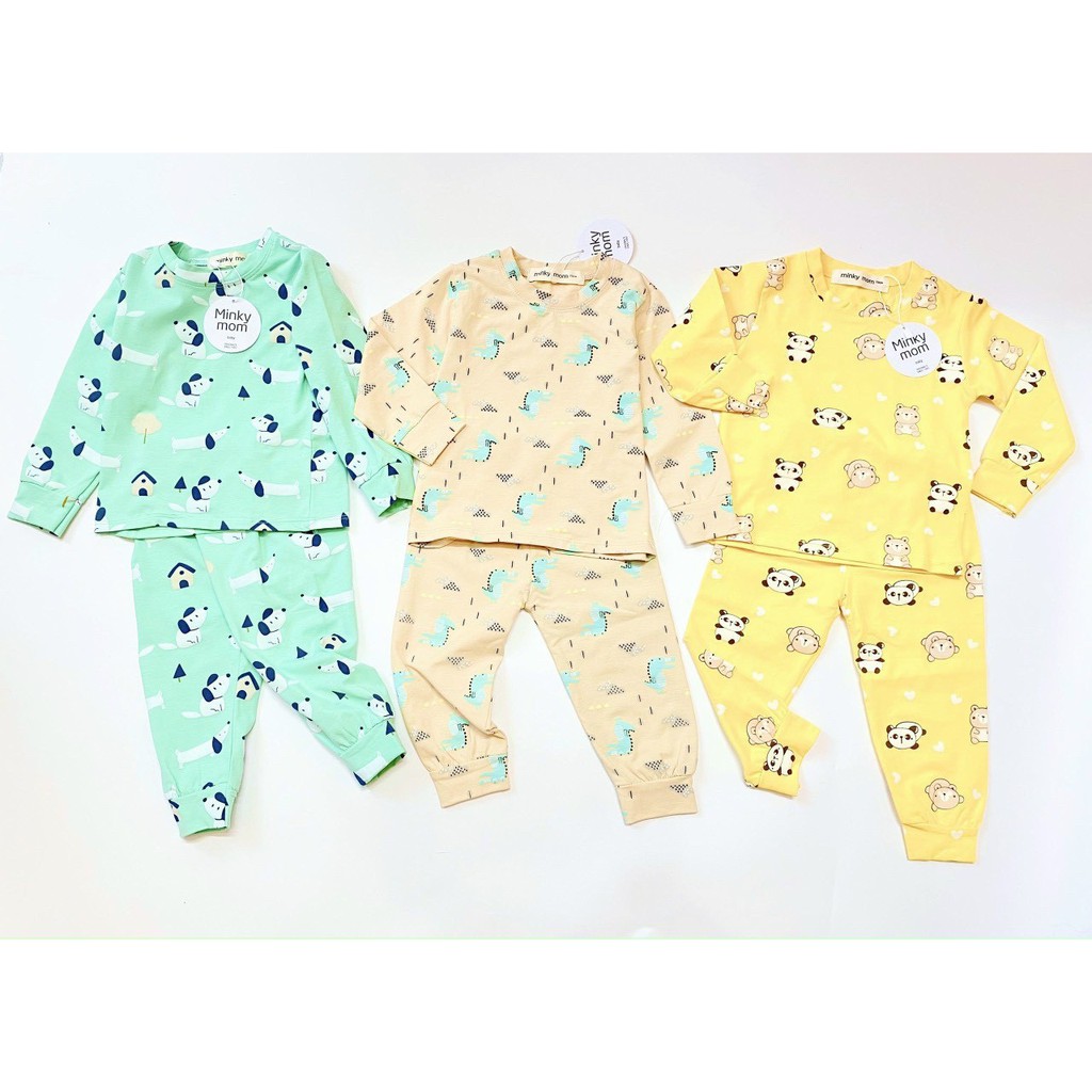 Bộ dài tay Minky COTTON cao cấp chính hãng cho bé QATE208 - NamKidShop