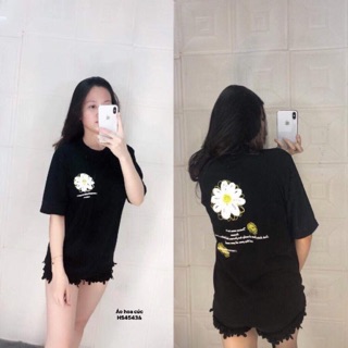 Áo hoa cúc ngực và lưng (HS)