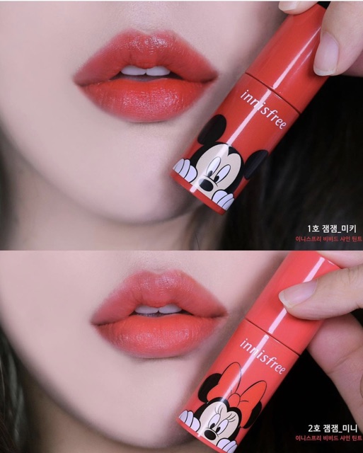 SON INNISFREE x MICKEY VIVID SHINE TINT