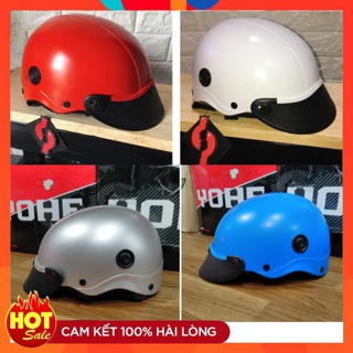 Nón Bảo Hiểm Nửa Đầu Chính Hãng 100℅ Bảo Hành 12 Tháng-Nón bảo hiểm nón sơn có thông gió - ĐẢM BẢO NHƯ HÌNH