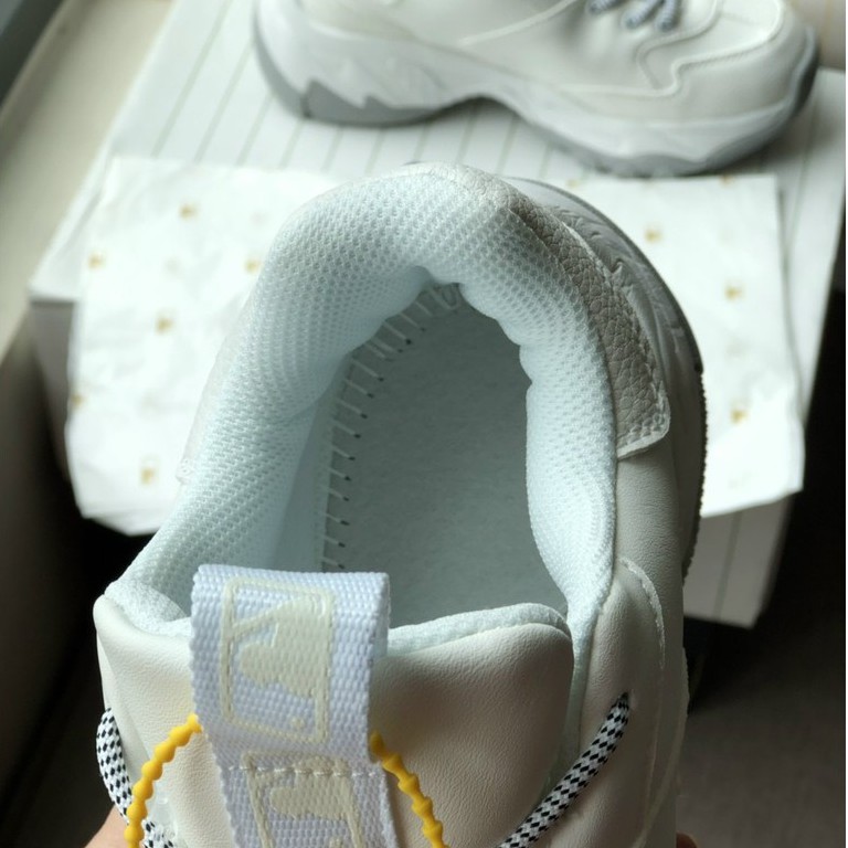 [Chuẩn 1/1] Giày thể thao sneaker nam/nữ da trắng đế xanh 1/1 , Giày LA