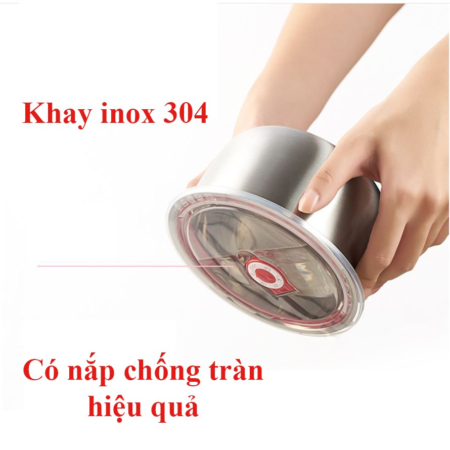 [HOT] Hộp Cơm Văn Phòng Cắm Điện Cao Cấp 3 Tầng Inox, Hộp Cơm Hâm Nóng Đa Năng, Nấu Cơm Và Đồ Ăn - ENZO