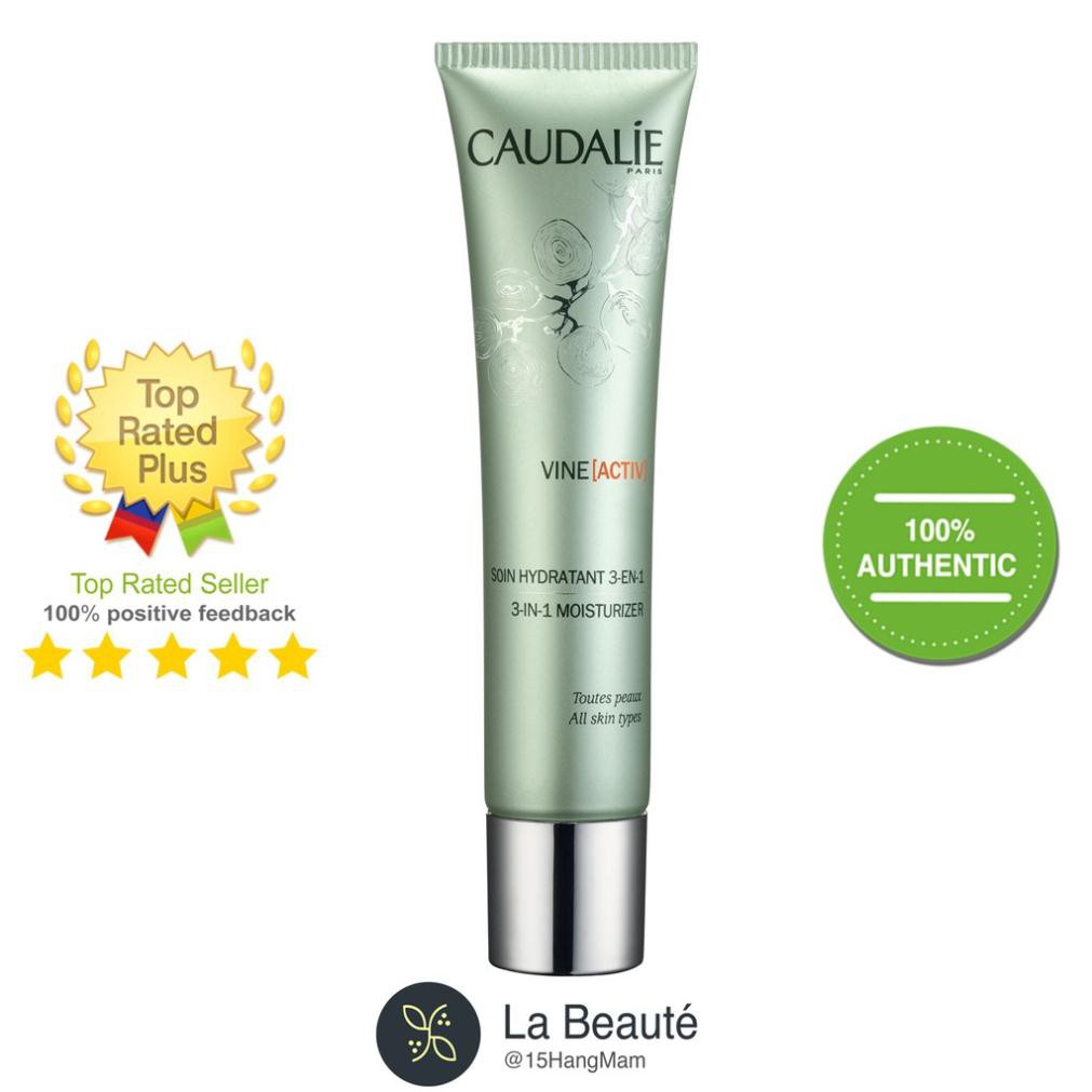 Caudalie Vine Activ 3-in-1 Moisturizer - Kem Dưỡng Giúp Sáng Da, Xoá Nhăn, Giữ Ẩm Bảo Vệ Da 40ml