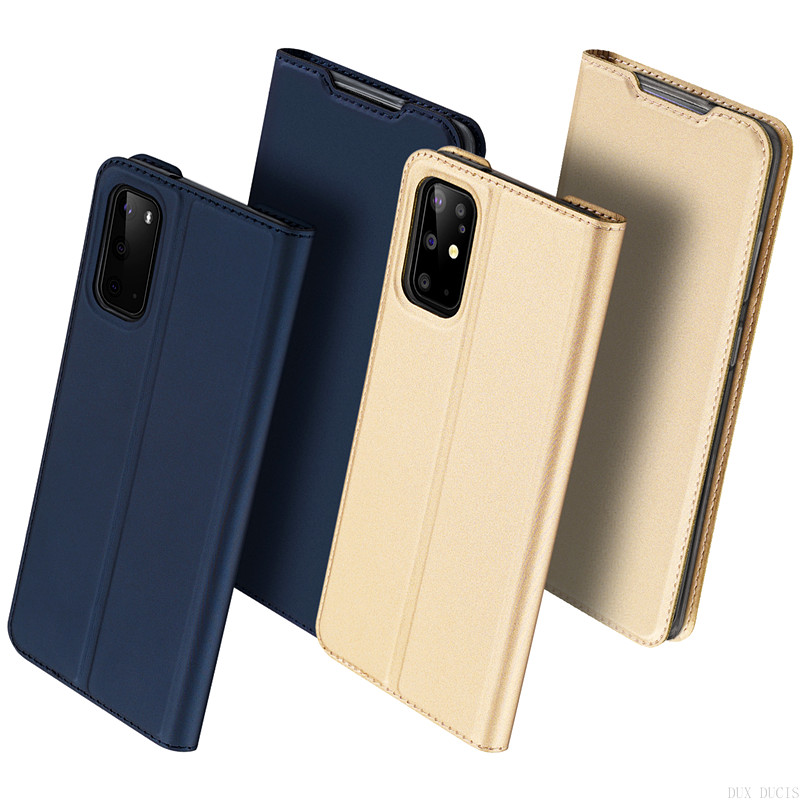 Samsung Galaxy Note 10 Plus/Note 9/Note 8/A8 Plus A7 A5 2018/A750 Luxury Business Magnetic Flip Cover Wallet Leather Case Stand Back Cover Soft TPU Casing Shockproof