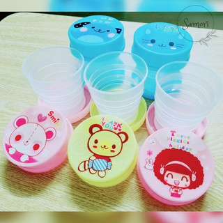 Ly Nhựa Gấp Gọn, Cốc Xếp Gọn Tiện Dụng Cá Nhân Dễ Dàng Đem Theo Khi Di Chuyển Hoặc Đi Du Lịch