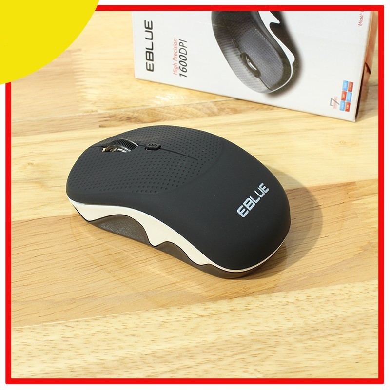 MOUSE KHÔNG DÂY EBLUE EMS 816B TẶNG KÈM PIN