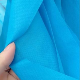 Vải không dệt xanh đl60g khổ 98cm 18k/ 1m