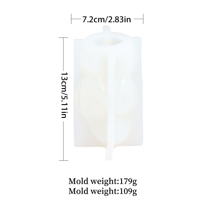 Khuôn Làm Nến Bằng Nhựa Resin DIY Cho Nữ