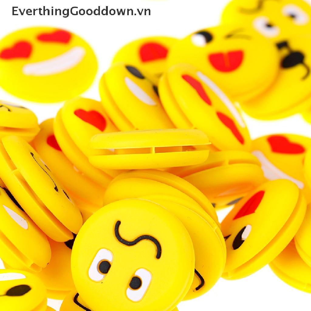 Everthinggooddown Set 5 Phụ Kiện Giảm Chấn Cho Vợt Tennis Bằng Silicone