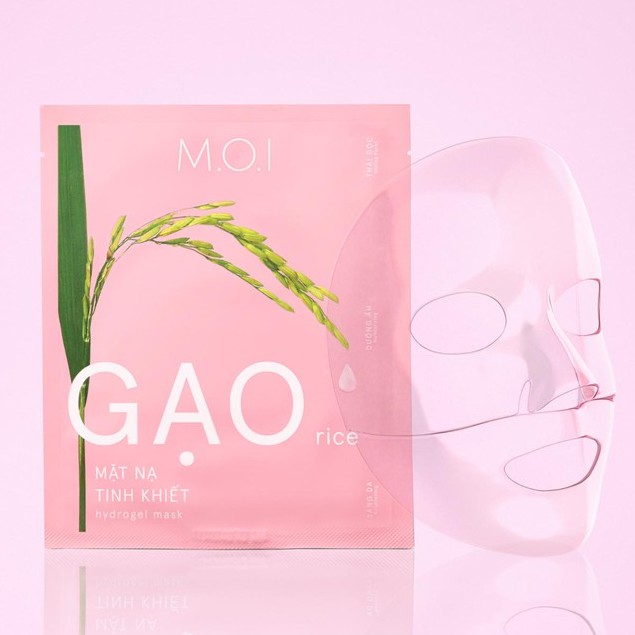 [SẢN PHẨM MỚI] Mặt Nạ Gạo MOI Hồ Ngọc Hà ( Set 3 Miếng)