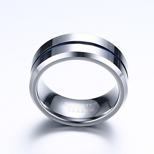 Nhẫn Tungsten Carbide Bạc mãi mãi ko trầy