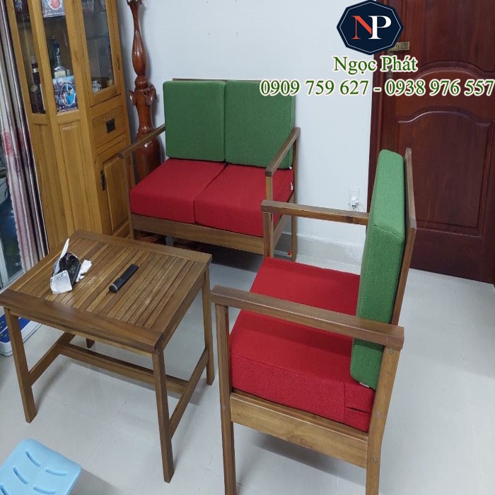Nệm Ghế Gỗ Sofa Hiện Đại - Nhận May Nệm Ngồi Theo Yêu Cầu NGỌC PHÁT