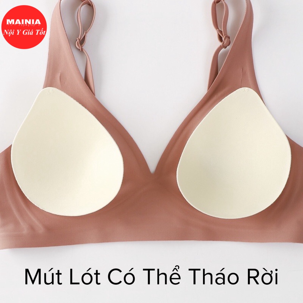 [Cao Cấp] Áo Ngực Đúc Su Non Sữa Không Đường May Không Gọng Đệm Mỏng Ngăn Ngừa Ung Thư Áo Lót Nữ Cao Cấp Mainia Shop