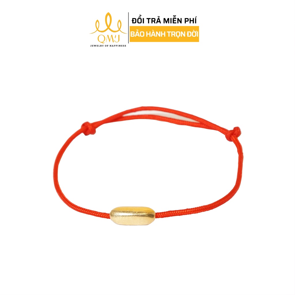 Vòng tay Chỉ đỏ Hạt Gạo Tài Lộc Siêu Hot ngày Vía thần tài Q283