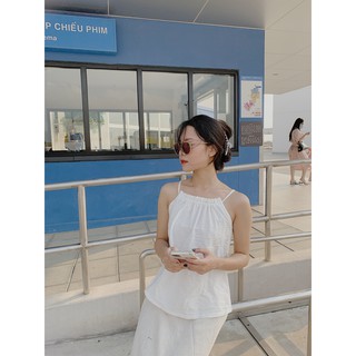 Áo 2 dây đũi rút buộc nơ lưng sa437 1994closet