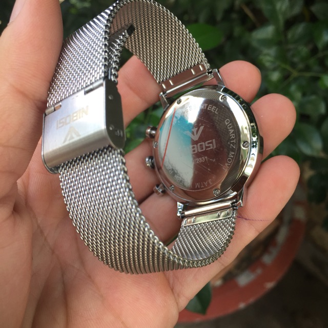 Đồng hồ nam NIBOSI 2331 chính hãng, dây kim loại không gỉ - Đồng hồ doanh nhân nibosi 1985 | BigBuy360 - bigbuy360.vn
