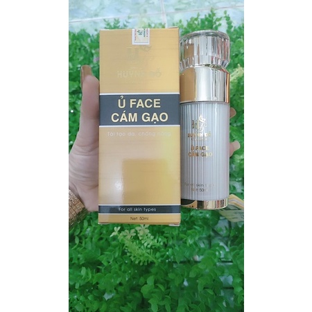 Ủ FACE CÁM GẠOCAO CẤP HUỲNH ĐỖCHÍNH HÃNG(CHAI 50 ML)