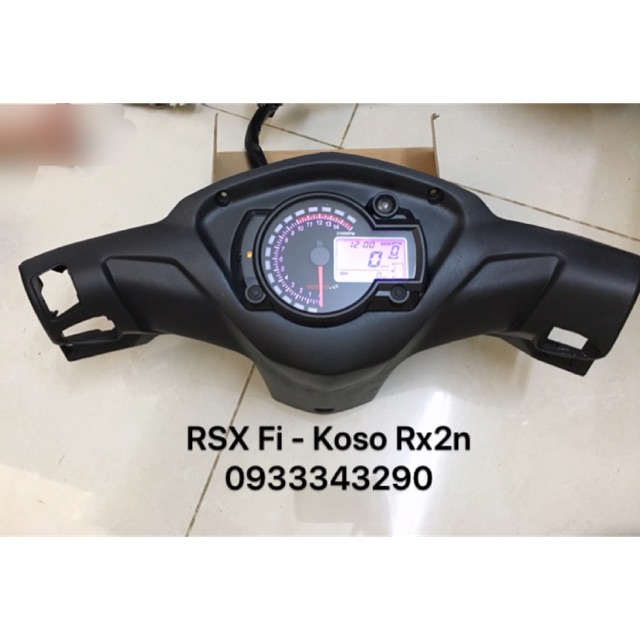 TRỌN BỘ BỢ RSX FI 2014-2019 CHẾ ĐỒNG HỒ ĐIỆN TỬ KOSO RX2N