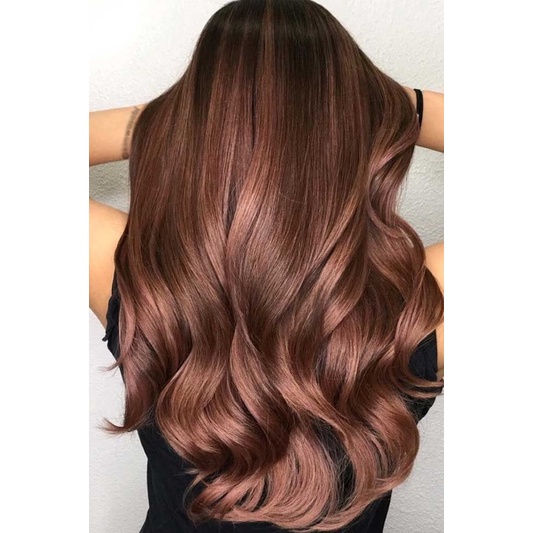 Tuýp Kem Nhuộm Tóc Tại Nhà Màu Nâu Hạt Dẻ Socola 7.7 Medium Chestnut Blonde Hair Color Cream