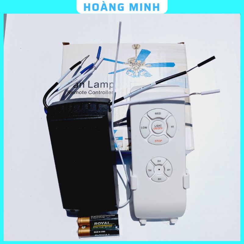 Bộ Điều Khiển Quạt Trần Từ Xa - Remote Điều Khiển Từ Xa Cho Quạt Trần 220V / 110V
