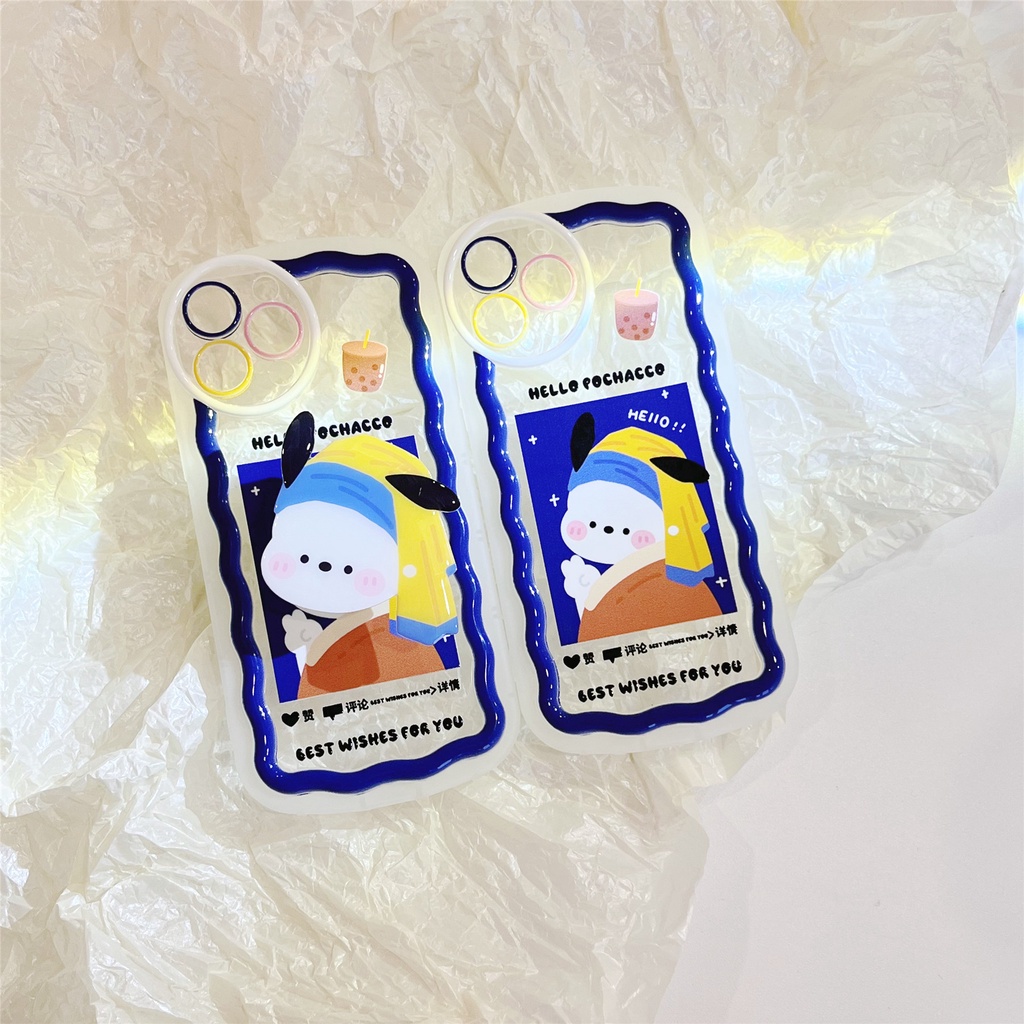 Ốp ĐiệN ThoạI HọA TiếT Chó HoạT HìNh Cho iphone 11 12 13 Pro XS Max X XR