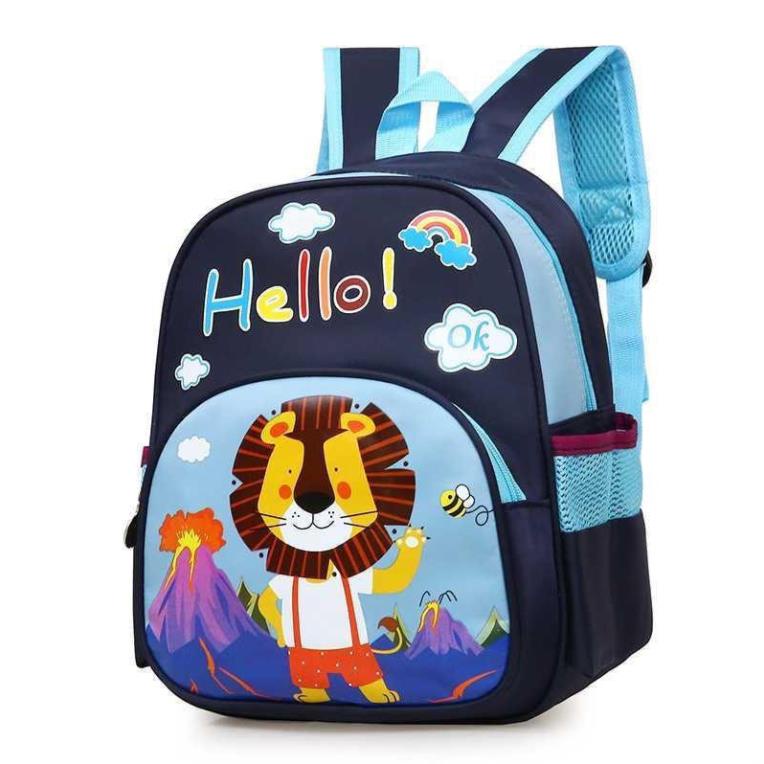 Balo cho bé mẫu giáo bé trai bé gái , cặp sách trẻ em mầm non đi học từ 2 – 5 tuổi hoạ tiết hoạt hình dễ thương.